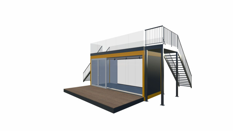 Eventcontainer Viewbox - PREFAB 43 - Vorne Rechts Eventcontainer Viewbox - PREFAB 43 - Screenshot - Vorne Rechts