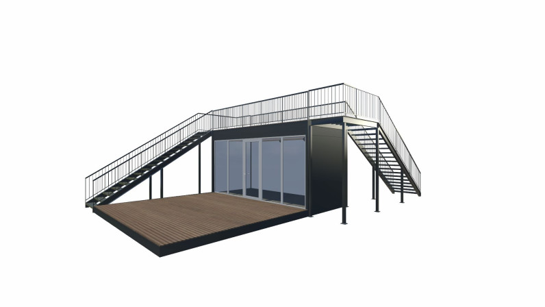 Eventcontainer Viewbox - PREFAB 42 - Vorne Rechts Eventcontainer Viewbox - PREFAB 42 - Screenshot - Vorne Rechts