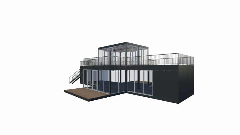 Eventcontainer Viewbox - PREFAB 45 - Vorne Rechts Eventcontainer Viewbox - PREFAB 45 - Screenshot - Vorne Rechts