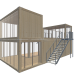 Holzmodule Woodline - PREFAB 209 - Vorne Links Holzmodule Woodline - PREFAB 209 - Screenshot - Vorne Links