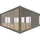 Holzmodule Woodline - PREFAB 205 - Hinten Links Holzmodule Woodline - PREFAB 205 - Screenshot - Hinten Links