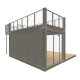 Holzmodule Woodline - PREFAB 211 - Hinten Links Holzmodule Woodline - PREFAB 211 - Screenshot - Hinten Links