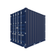 Seecontainer / Seecontainer 10 Fuß HighCube DD - Hinten Rechts Seecontainer / Seecontainer 10 Fuß HighCube DD - Screenshot - Hinten Rechts