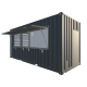 Seecontainer / Seecontainer 20 Fuß HC Kiosk Container - Vorne Rechts Seecontainer / Seecontainer 20 Fuß HC Kiosk Container - Screenshot - Vorne Rechts