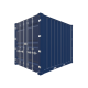 Seecontainer / Seecontainer 10 Fuß DD Container - Vorne Links Seecontainer / Seecontainer 10 Fuß DD Container - Screenshot - Vorne Links