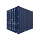 Seecontainer / Seecontainer 10 Fuß DD Container - Hinten Rechts Seecontainer / Seecontainer 10 Fuß DD Container - Screenshot - Hinten Rechts