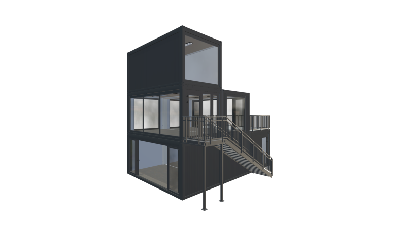 Eventcontainer / Eventcontainer Vario-Line | PREFAB 57 - Screenshot - Vorne Rechts