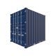 Seecontainer / Seecontainer 10 Fuß HighCube Container - Vorne Rechts Seecontainer / Seecontainer 10 Fuß HighCube Container - Screenshot - Vorne Rechts