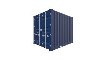 10 Fuß Container - Vorne Rechts Screenshot - Vorne Rechts