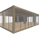 Holzmodule / Holzmodule Woodline - PREFAB 215 - Vorne Links Holzmodule / Holzmodule Woodline - PREFAB 215 - Screenshot - Vorne Links