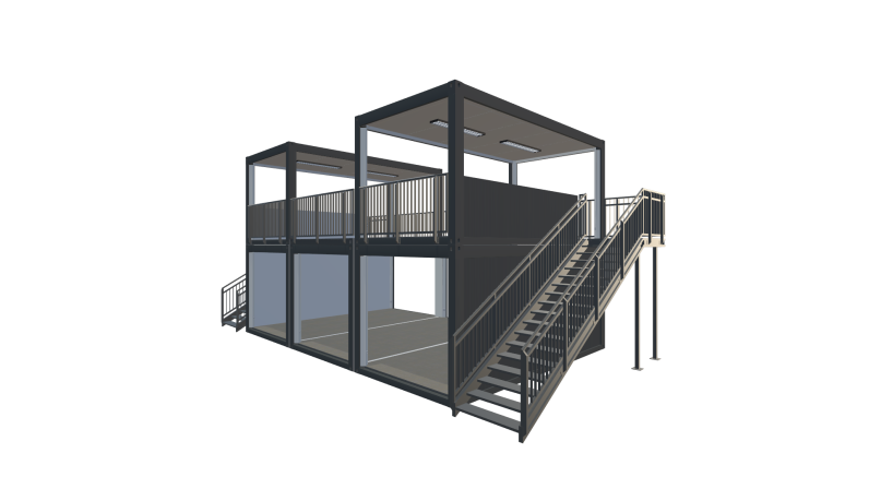 Eventcontainer Vario-Line | PREFAB 27 - Screenshot - Vorne Rechts