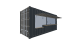 Seecontainer 20 Fuß HighCube Kiosk Container - Screenshot - Vorne Links