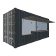 Seecontainer 20 Fuß HighCube Kiosk Container - Vorne Links Seecontainer 20 Fuß HighCube Kiosk Container - Screenshot - Vorne Links