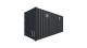 Seecontainer 20 Fuß HighCube Kiosk Container - Screenshot - Hinten Rechts