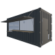 Seecontainer 20 Fuß HighCube Kiosk Container - Vorne Rechts Seecontainer 20 Fuß HighCube Kiosk Container - Screenshot - Vorne Rechts