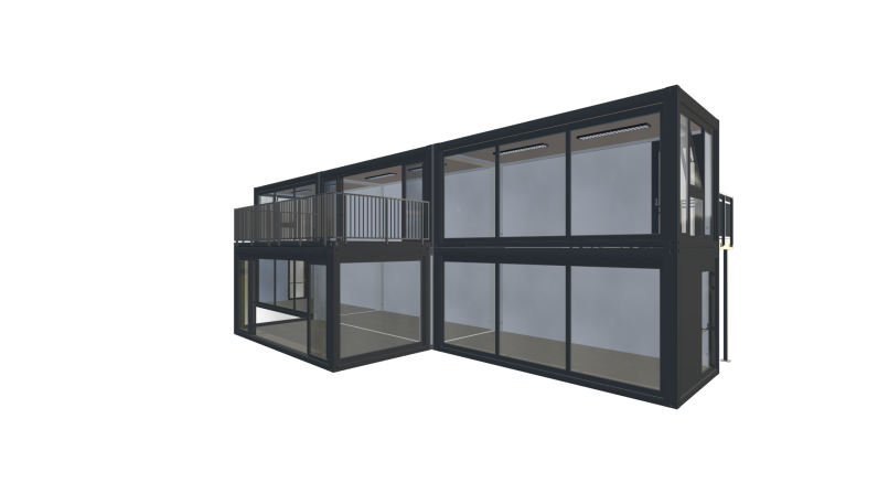 Eventcontainer Vario-Line | PREFAB 28 - Screenshot - Vorne Rechts
