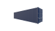 Seecontainer 40 Fuß HighCube Container - Screenshot - Hinten Links