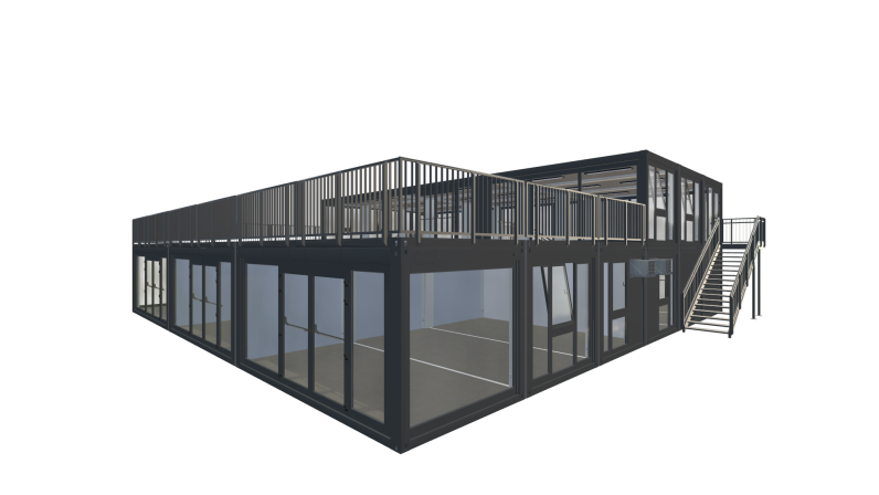 Eventcontainer Vario-Line | PREFAB 36 - Screenshot - Vorne Rechts
