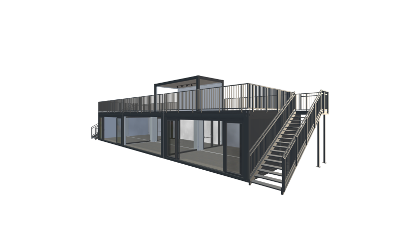 Eventcontainer Vario-Line | PREFAB 26 - Screenshot - Vorne Rechts