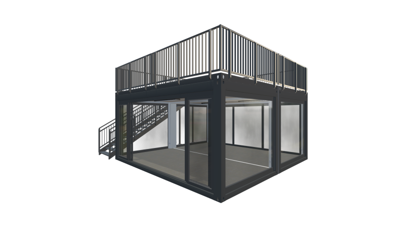 Eventcontainer Vario-Line | PREFAB 21 - Screenshot - Vorne Rechts