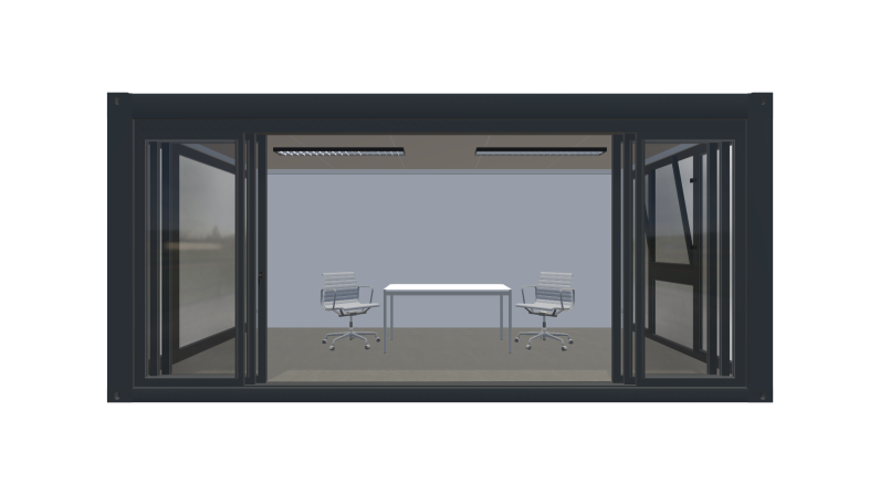 Eventcontainer Vario-Line | PREFAB 100 - Screenshot - Frontal