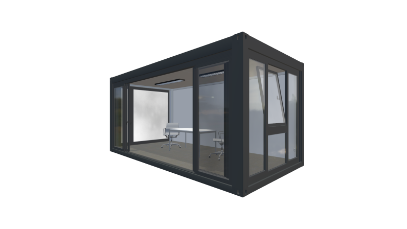 Eventcontainer Vario-Line | PREFAB 100 - Screenshot - Vorne Rechts