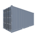 Seecontainer 20 Fuß HighCube Kühlcontainer - Hinten Rechts Seecontainer 20 Fuß HighCube Kühlcontainer - Screenshot - Hinten Rechts
