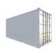 Seecontainer 20 Fuß HighCube Kühlcontainer - Vorne Rechts Seecontainer 20 Fuß HighCube Kühlcontainer - Screenshot - Vorne Rechts