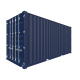 Seecontainer 20 Fuß HighCube DD Container - Hinten Rechts Seecontainer 20 Fuß HighCube DD Container - Screenshot - Hinten Rechts