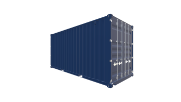 20 Fuß HighCube DD Container - Vorne Rechts Screenshot - Vorne Rechts