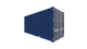 Seecontainer 20 Fuß HighCube DD Container - Screenshot - Vorne Rechts