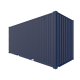 Seecontainer 20 Fuß HighCube Container - Hinten Links Seecontainer 20 Fuß HighCube Container - Screenshot - Hinten Links