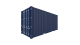 Seecontainer 20 Fuß HighCube Container - Screenshot - Hinten Rechts