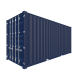 Seecontainer 20 Fuß HighCube Container - Hinten Rechts Seecontainer 20 Fuß HighCube Container - Screenshot - Hinten Rechts