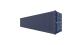 Seecontainer 40 Fuß HighCube OpenSide Container - Screenshot - Hinten Links