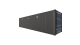 Seecontainer 40 Fuß HighCube Kiosk Container - Screenshot - Hinten Links