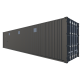Seecontainer 40 Fuß HighCube Kiosk Container - Hinten Links Seecontainer 40 Fuß HighCube Kiosk Container - Screenshot - Hinten Links
