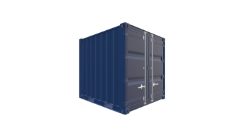 8 Fuß Container - Vorne Rechts Screenshot - Vorne Rechts