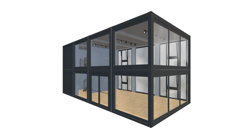 Eventcontainer Vario-Line | PREFAB 34 - Screenshot - Vorne Rechts