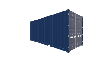 20 Fuß Container - Vorne Rechts Screenshot - Vorne Rechts