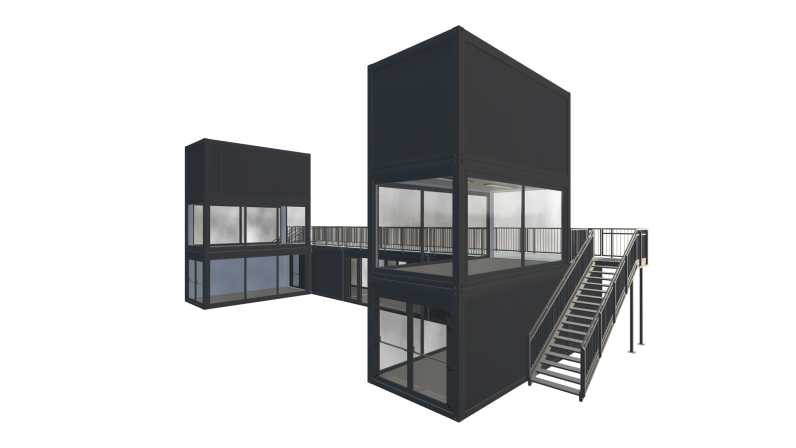 Eventcontainer Vario-Line | PREFAB 65 - Screenshot - Vorne Rechts