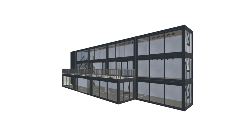 Eventcontainer Vario-Line | PREFAB 61 - Screenshot - Vorne Rechts