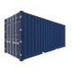 Seecontainer 20 Fuß DD-Container - Vorne Links Seecontainer 20 Fuß DD-Container - Screenshot - Vorne Links