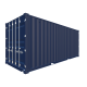 Seecontainer 20 Fuß DD-Container - Hinten Rechts Seecontainer 20 Fuß DD-Container - Screenshot - Hinten Rechts
