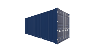 20 Fuß DD-Container - Vorne Rechts Screenshot - Vorne Rechts