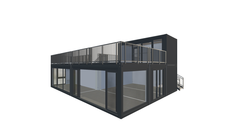 Eventcontainer Vario-Line | PREFAB 32 - Screenshot - Vorne Rechts