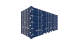 Seecontainer 20 Fuß HighCube OpenSide Container - Screenshot - Vorne Links