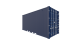Seecontainer 20 Fuß HighCube OpenSide Container - Screenshot - Hinten Links