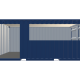 Seecontainer Seecontainer frei Planen - Frontal Seecontainer Seecontainer frei Planen - Screenshot - Frontal