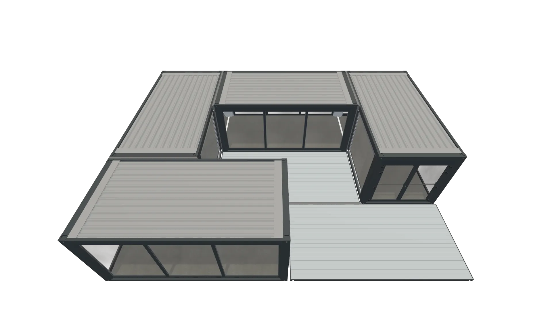 Roadshow Container Entwurf 23 Screenshot - Schräg Oben Roadshow Container Entwurf 23 Screenshot - Schräg Oben